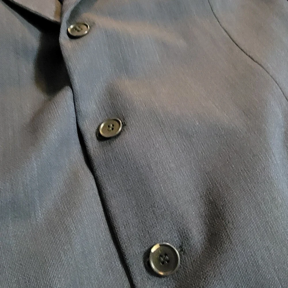 Pal Zileri Made In Italy Men's Navy Blue Blazer Sport Coat 56L‎